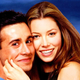 Biel and Freddie Prinze Jr. in Summer Catch, a movie that came out 13 long years ago